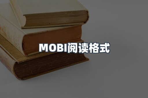 MOBI阅读格式
